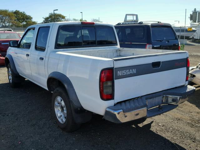 1N6ED27T5YC385505 - 2000 NISSAN FRONTIER C WHITE photo 3