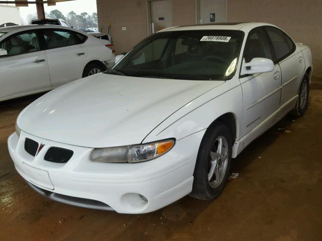 1G2WP52K91F134428 - 2001 PONTIAC GRAND PRIX WHITE photo 2