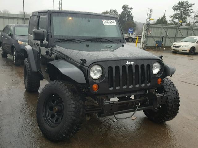 1J4FA241X9L721308 - 2009 JEEP WRANGLER X BLACK photo 1