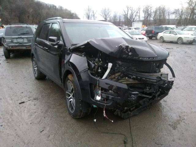 1FM5K8GT4GGC00777 - 2016 FORD EXPLORER S BLACK photo 1