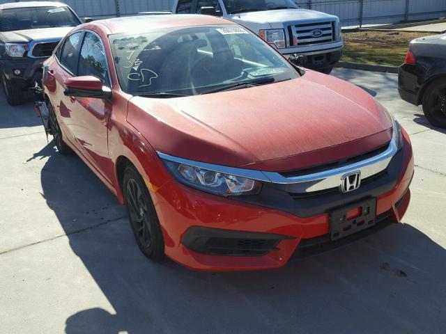 2HGFC2F75HH524044 - 2017 HONDA CIVIC EX წითელი ფოტო 1