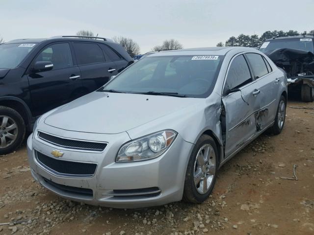 1G1ZD5EU8CF264680 - 2012 CHEVROLET MALIBU 2LT SILVER photo 2