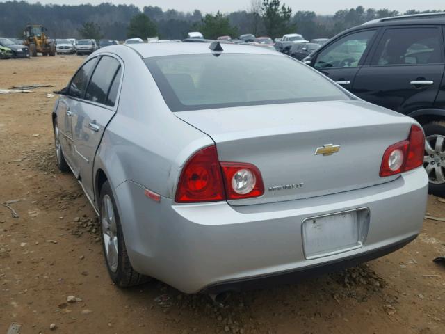 1G1ZD5EU8CF264680 - 2012 CHEVROLET MALIBU 2LT SILVER photo 3