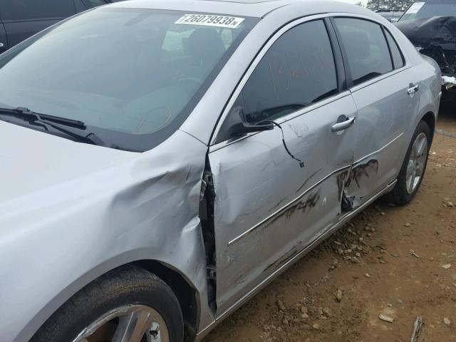 1G1ZD5EU8CF264680 - 2012 CHEVROLET MALIBU 2LT SILVER photo 9