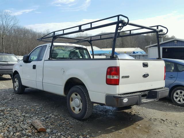 1FTRF12258KE42539 - 2008 FORD F150 WHITE photo 3