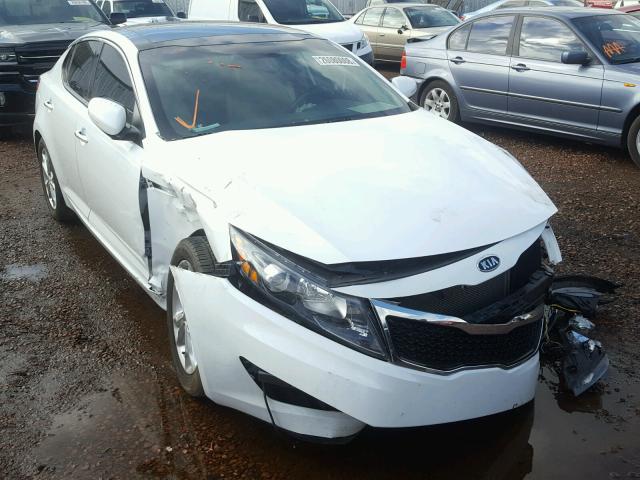 5XXGN4A78CG032166 - 2012 KIA OPTIMA EX WHITE photo 1