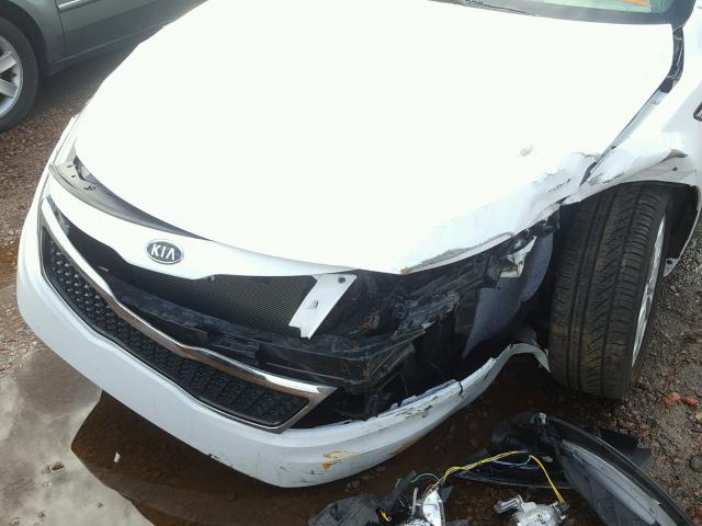 5XXGN4A78CG032166 - 2012 KIA OPTIMA EX WHITE photo 7