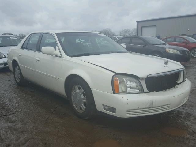 1G6KD54Y04U103561 - 2004 CADILLAC DEVILLE WHITE photo 1