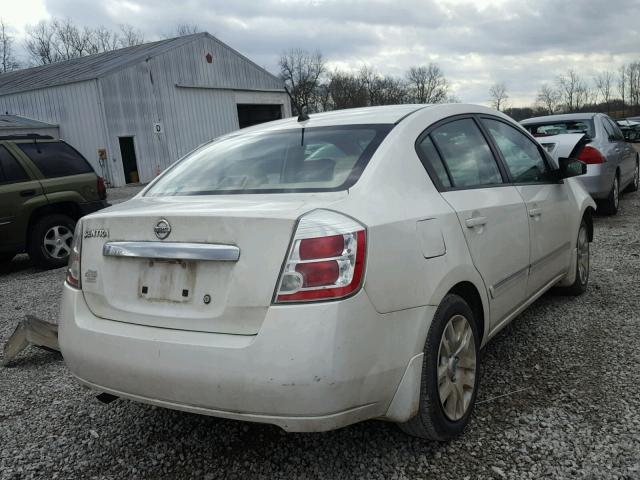 3N1AB6AP3AL657007 - 2010 NISSAN SENTRA 2.0 WHITE photo 4