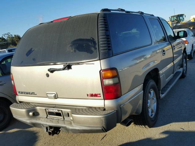 1GKFK66U82J264649 - 2002 GMC DENALI XL GOLD photo 4