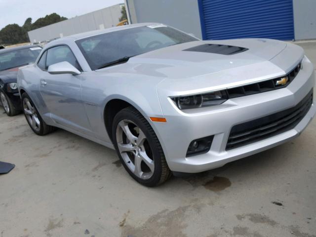 2G1FG1EW3F9141483 - 2015 CHEVROLET CAMARO SS GRAY photo 1