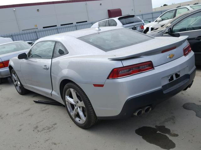 2G1FG1EW3F9141483 - 2015 CHEVROLET CAMARO SS GRAY photo 3