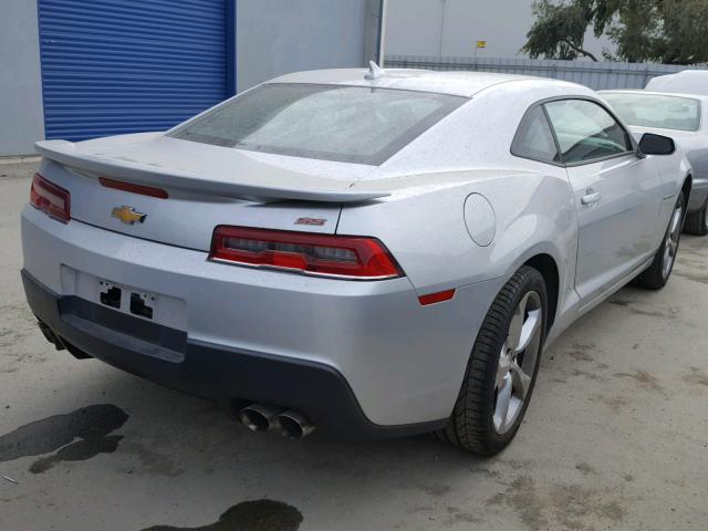 2G1FG1EW3F9141483 - 2015 CHEVROLET CAMARO SS Gris foto 4