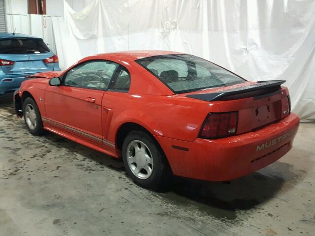 1FAFP4041YF308647 - 2000 FORD MUSTANG RED photo 3