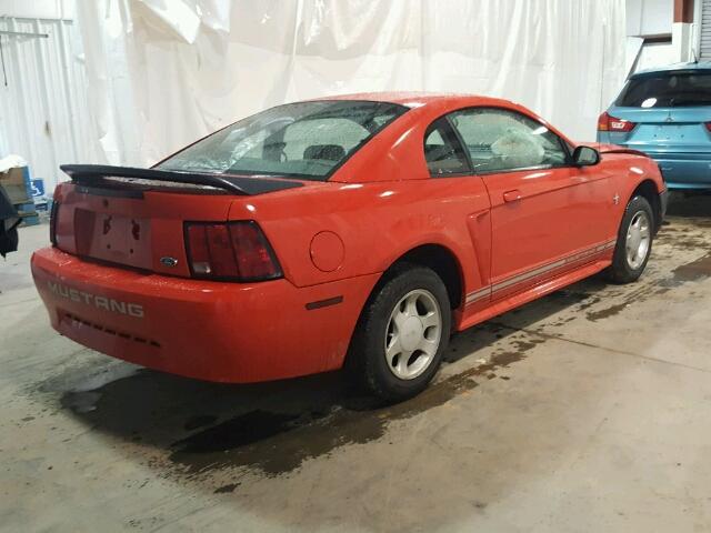 1FAFP4041YF308647 - 2000 FORD MUSTANG RED photo 4