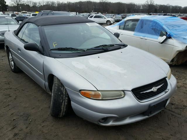 3C3EL45H8YT200906 - 2000 CHRYSLER SEBRING JX SILVER photo 1