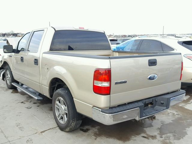 1FTPW12V67FA14360 - 2007 FORD F150 SUPER GOLD photo 3