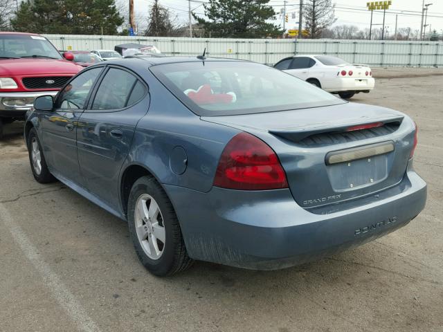 2G2WP552861307057 - 2006 PONTIAC GRAND PRIX BLUE photo 3