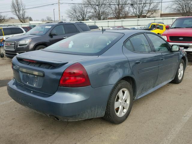 2G2WP552861307057 - 2006 PONTIAC GRAND PRIX BLUE photo 4