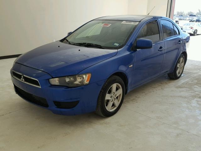 JA3AU26U39U043086 - 2009 MITSUBISHI LANCER ES/ BLUE photo 2