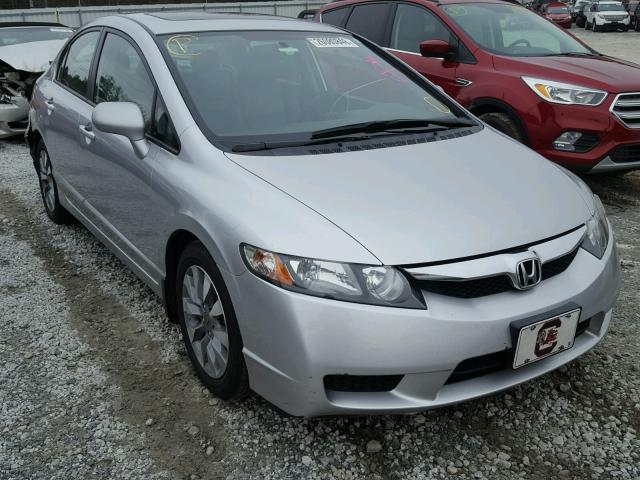 19XFA16969E017585 - 2009 HONDA CIVIC EXL SILVER photo 1