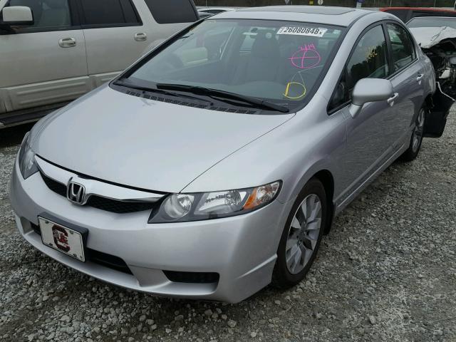 19XFA16969E017585 - 2009 HONDA CIVIC EXL 银色 照片 2