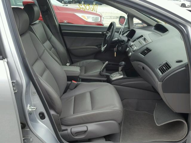 19XFA16969E017585 - 2009 HONDA CIVIC EXL 银色 照片 5
