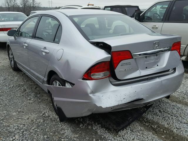 19XFA16969E017585 - 2009 HONDA CIVIC EXL 银色 照片 9