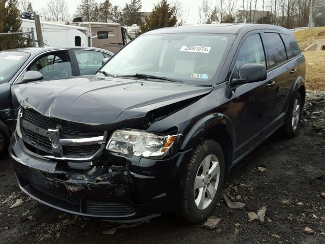 3D4GG57V39T164922 - 2009 DODGE JOURNEY SX BLACK photo 2