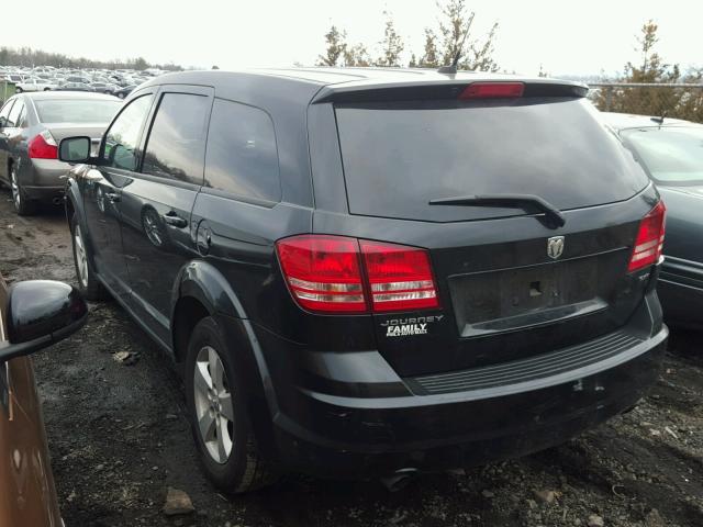 3D4GG57V39T164922 - 2009 DODGE JOURNEY SX BLACK photo 3