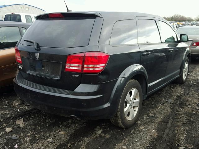 3D4GG57V39T164922 - 2009 DODGE JOURNEY SX BLACK photo 4