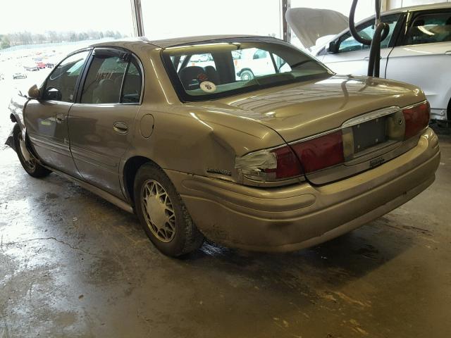 1G4HP54K81U209757 - 2001 BUICK LESABRE CU TAN photo 3