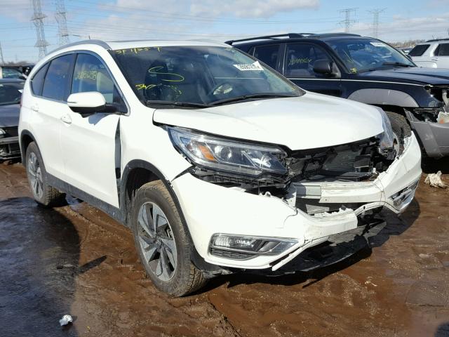 5J6RM4H95GL117050 - 2016 HONDA CR-V TOURI WHITE photo 1