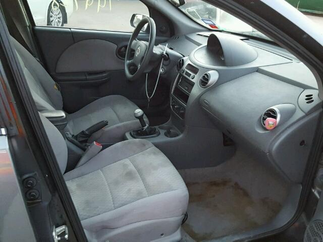 1G8AZ55F27Z182076 - 2007 SATURN ION LEVEL 灰色 照片 5