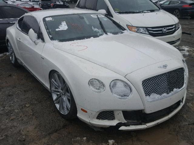 SCBFC7ZA0DC084592 - 2013 BENTLEY CONTINENTA WHITE photo 1