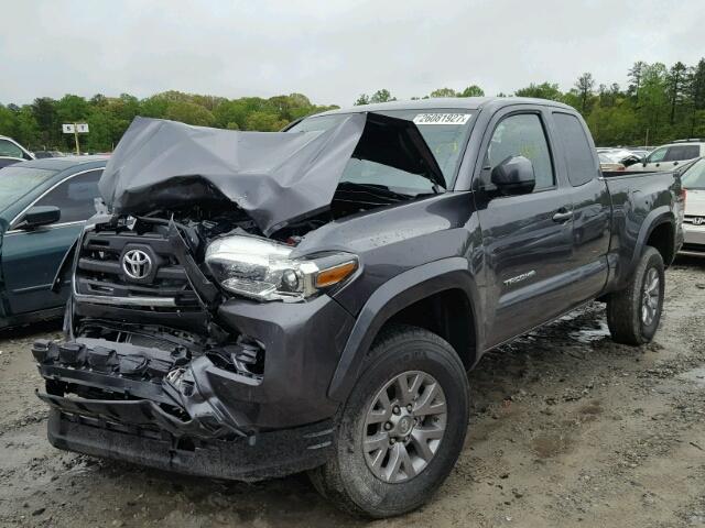 5TFRZ5CN3HX026094 - 2017 TOYOTA TACOMA ACC GRAY photo 2