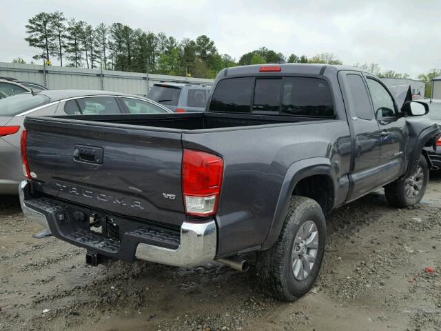 5TFRZ5CN3HX026094 - 2017 TOYOTA TACOMA ACC GRAY photo 4