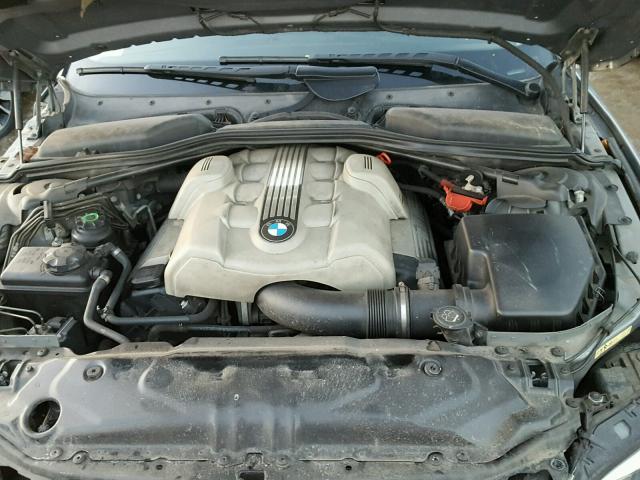 WBANB33585CN64054 - 2005 BMW 545 I GRAY photo 7