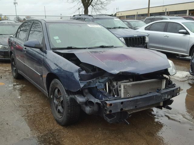 1G1ZT51846F233488 - 2006 CHEVROLET MALIBU LT BLUE photo 1