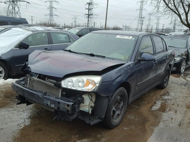 1G1ZT51846F233488 - 2006 CHEVROLET MALIBU LT BLUE photo 2