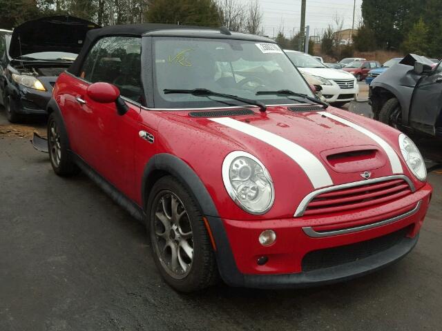 WMWRH33505TK55355 - 2005 MINI COOPER S RED photo 1