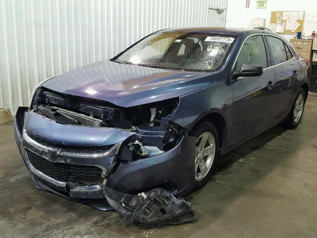 1G11B5SL1EF193100 - 2014 CHEVROLET MALIBU LS ნაცრისფერი ფოტო 2