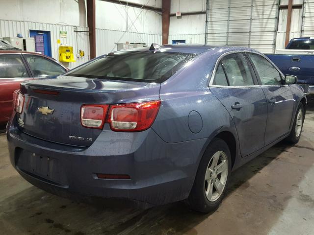 1G11B5SL1EF193100 - 2014 CHEVROLET MALIBU LS ნაცრისფერი ფოტო 4