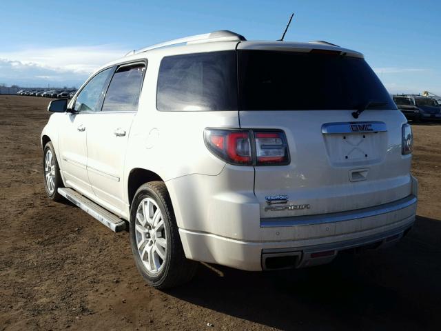 1GKKRTKD7FJ150713 - 2015 GMC ACADIA DEN WHITE photo 3