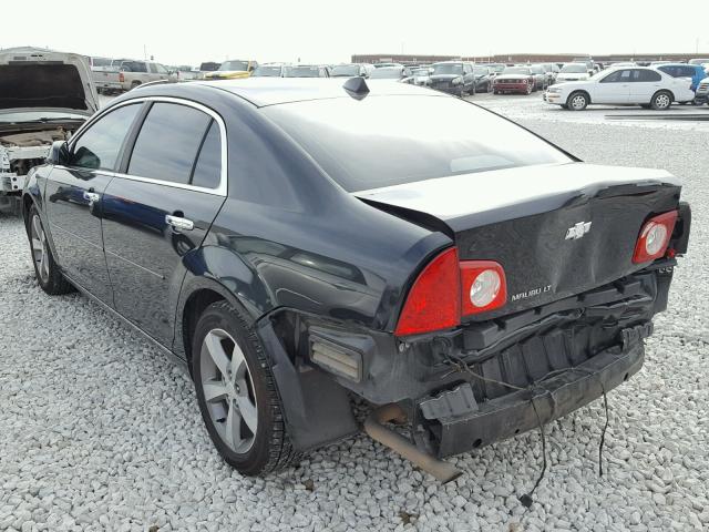 1G1ZC5E09CF186555 - 2012 CHEVROLET MALIBU 1LT 黑色 照片 3