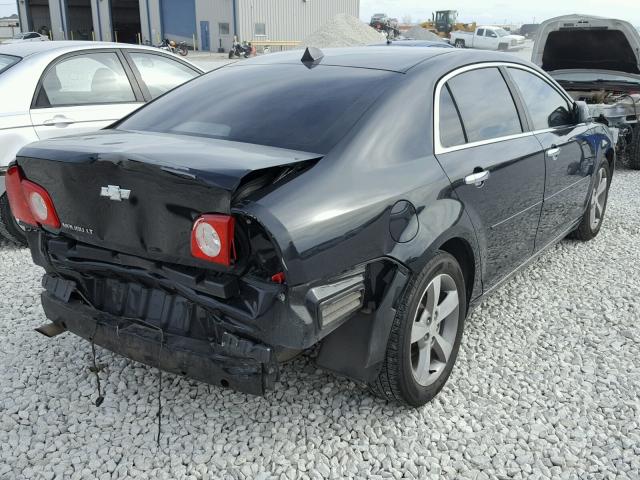 1G1ZC5E09CF186555 - 2012 CHEVROLET MALIBU 1LT 黑色 照片 4