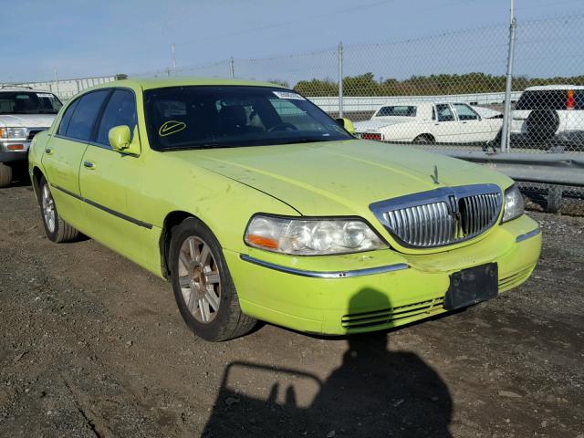 1LNHM84W97Y629512 - 2007 LINCOLN TOWN CAR E GREEN photo 1