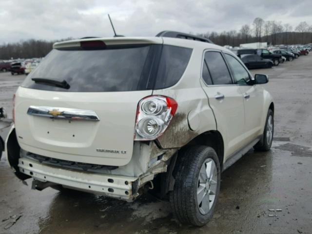 1GNFLFEK1FZ142254 - 2015 CHEVROLET EQUINOX LT WHITE photo 4