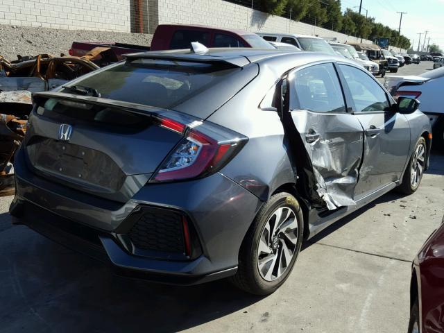 SHHFK7H20HU421442 - 2017 HONDA CIVIC LX GRAY photo 4