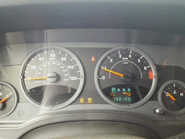 1J8FF47W58D669422 - 2008 JEEP COMPASS SP BLACK photo 8